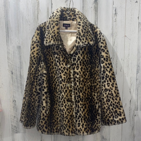 Spoiled Girl Jackets & Blazers - 0123 Spoiled Girl Leopard Print Jacket